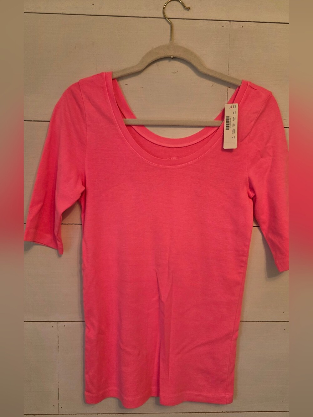 NWT JCrew Ballet Neck Tee